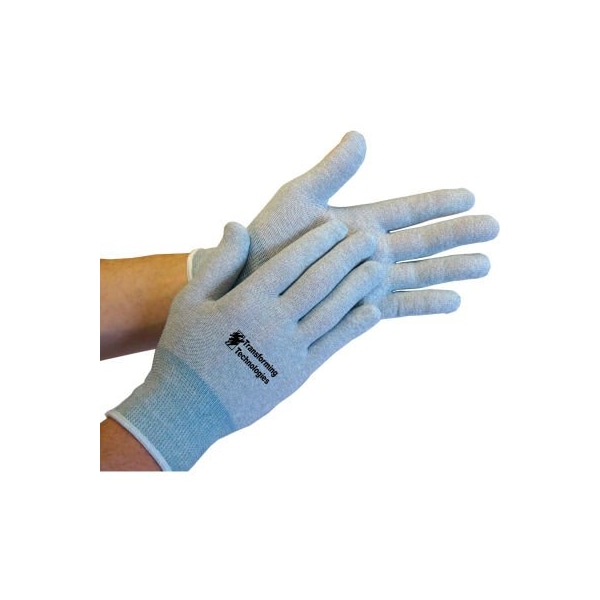 Transforming Technologies Transforming Technologies ESD Inspection Gloves, Uncoated, Large, 12 Pairs/Pack GL4504 - main